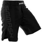 SMMASH Combat 2.0 Pantaloncini MMA Uomo - Shorts Per BJJ, Kickboxing, Grappling - Vestibilità Atletica (XXL)