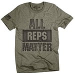 t-shirt crossfit superluxe all reps matter