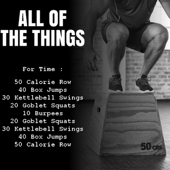 wod cardio crossfit all of the things