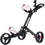 chariot golf 3 roues costway sp35772fr