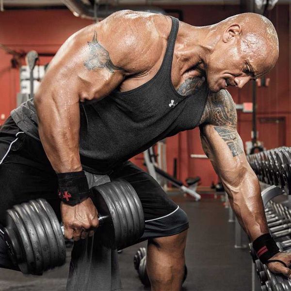 entrainement the rock pecs dos personnalisable