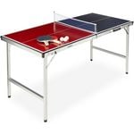 mini table de ping pong relaxdays